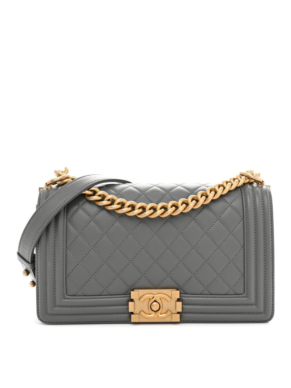 Chanel Lambskin Quilted Medium Boy Flap #351375C40B